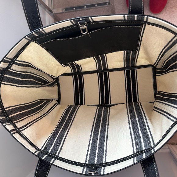 NWT Toteme Cotton Striped Canvas Tote - Picture 7 of 9